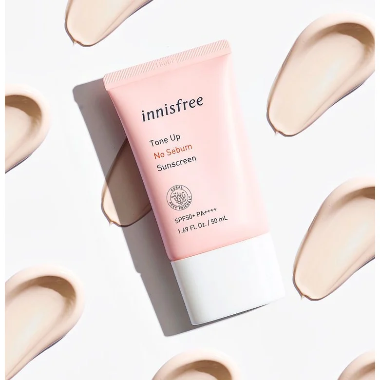 Innisfree Tone Up No Sebum Sunscreen SPF 50+