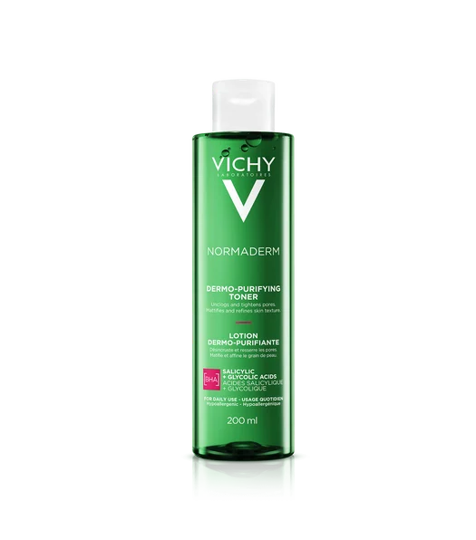 Toner cho da dầu mun Vichy Normaderm Phytosolution Intensive Purifying Toner