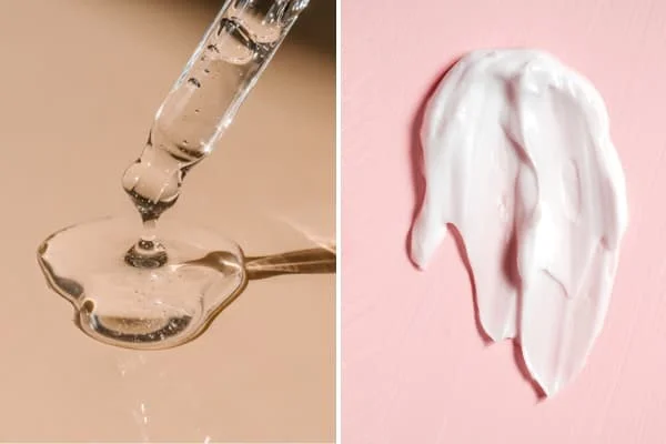 Serum và kem dưỡng – Bước quan trọng trong các bước dưỡng da ban đêm.