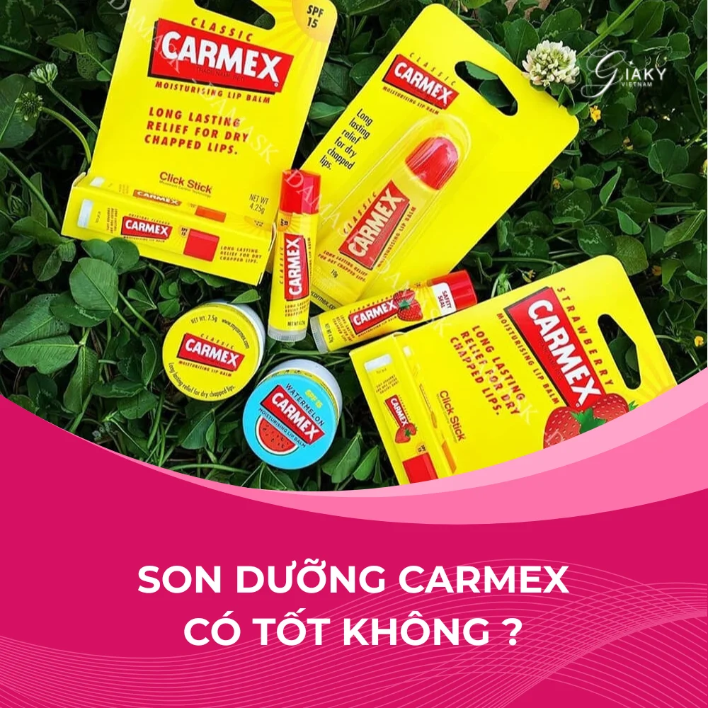 Son dưỡng carmex có tốt không