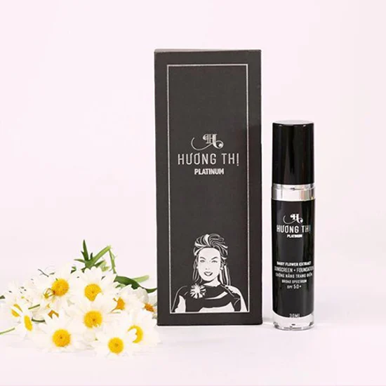 Kem chống nắng Hương Thị bảo vệ da và che khuyết điểm hiệu quả.